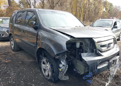2011 Honda Pilot Lx from USA, damaged, VIN 5FNYF4H29BB001635